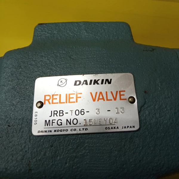 Valve Relief JRB-T06-3-13 Daikin