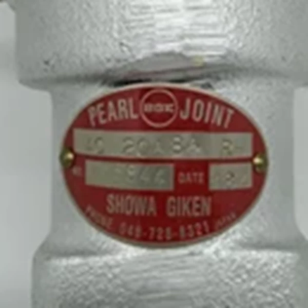 Pearl Rotary Joint Showa Giken AC 20A 8A RH 