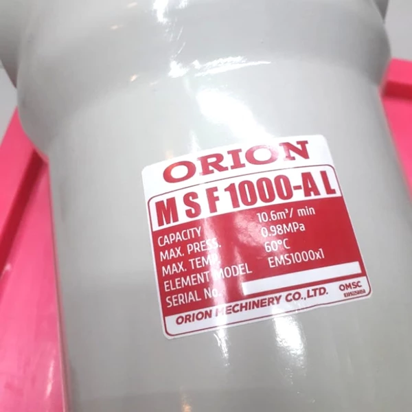 Air Filter Orion MSF 1000-AL