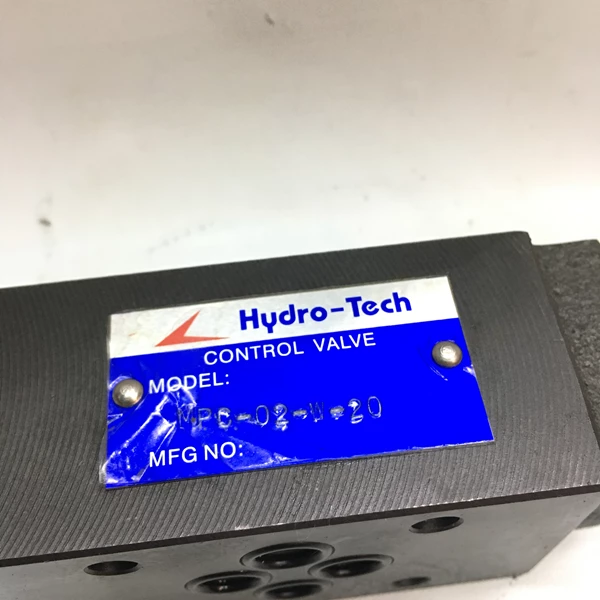 Hydro Tech Control Valve MPC-02-W-20